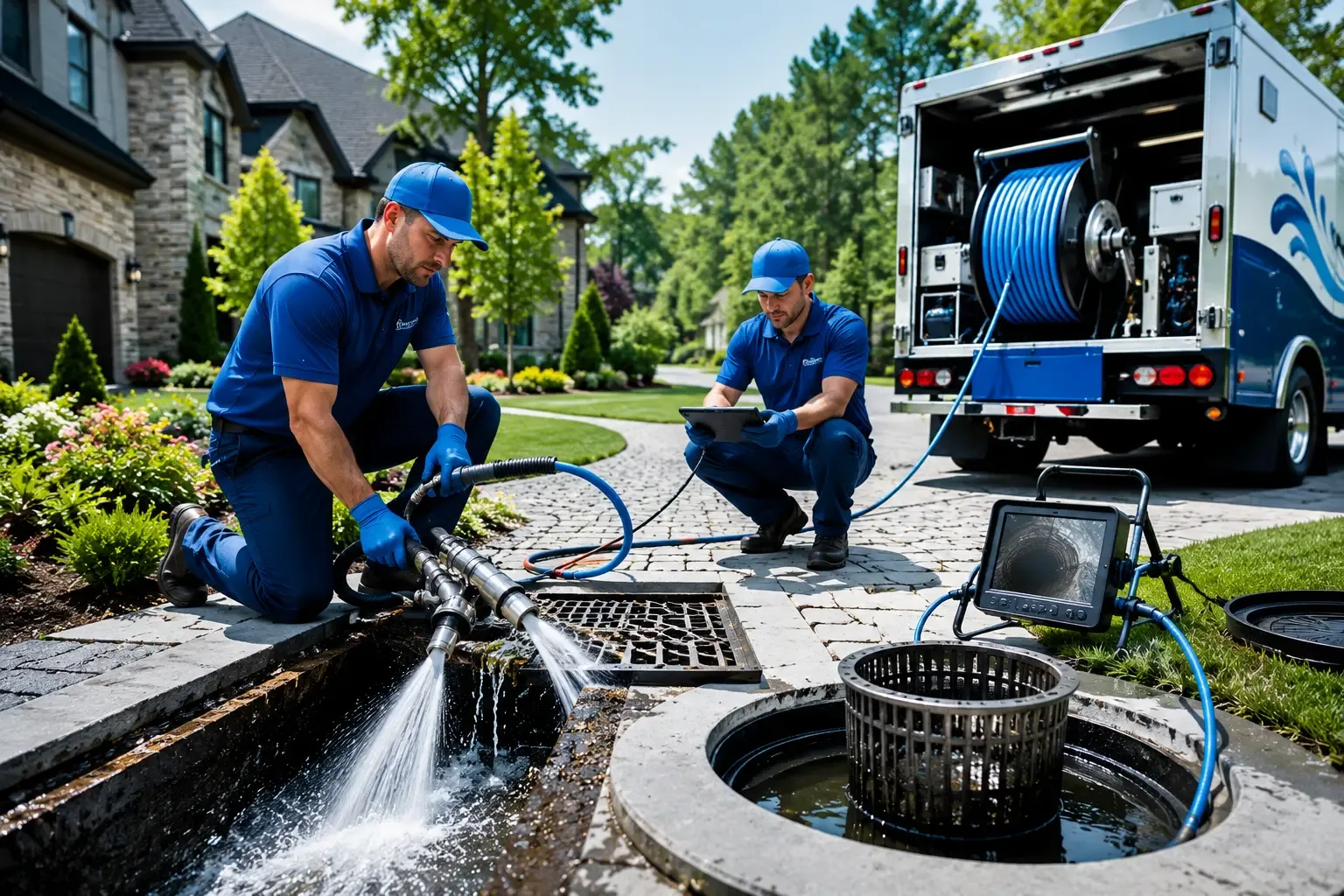 Local outdoor drain cleaning professionals in Lane, OK